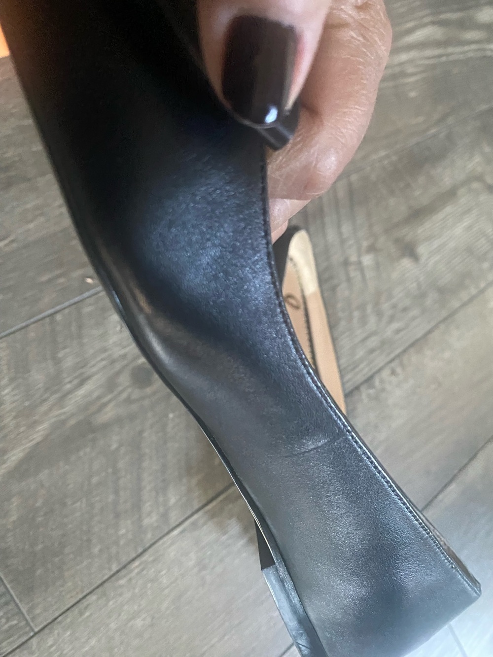 Sam Edelman Women's Black Pointed Spiked Flats in Size 7 - Picture 7 of 10